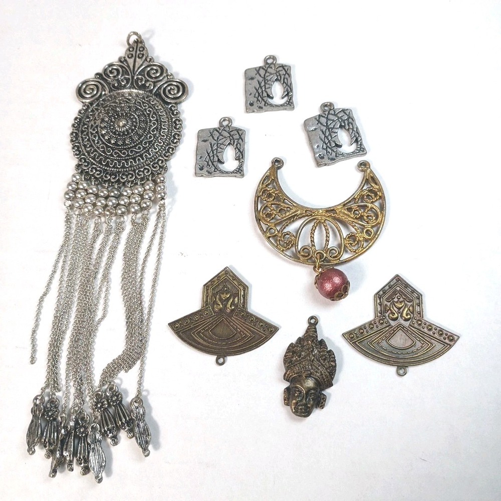Multi-Cultural or Ethnic-Style Crafting Findings Pendants Boho Tribal